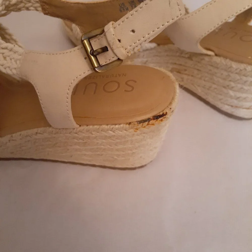 Soul by Naturlizer Macrame Wedge Sandals